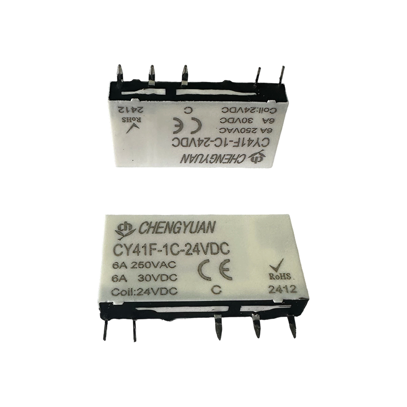 CY41F Relay,Slim Power Relay,41F Relay,Signal Relay , 5PIN PCB 6A  Small Relay.