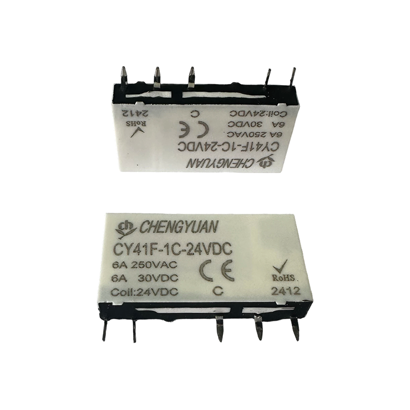 CY41F Relay,Slim Power Relay,41F Relay,Signal Relay , 5PIN PCB 6A  Small Relay.